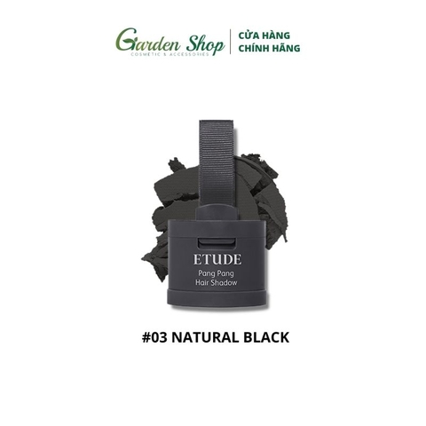 Phấn Che Khuyết Điểm Tóc Etude House Pang Pang Hair Shadow 3.5g Màu 03 Natural Black