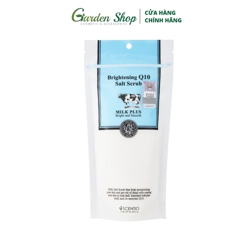 Muối Tẩy Tế Bào Chết Body Dưỡng Trắng Và Trẻ Hóa Da Scentio Milk Plus Brightening Salt Scrub 300g