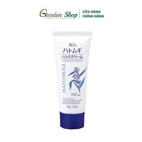 Kem Dưỡng Da Tay Hatomugi Moisturizing & Conditioning The Hand Cream 65g