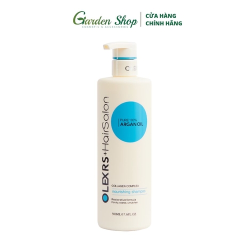 Dầu Gội Olexrs Argan Oil Collagen Hair Salon 500ml (LẺ CHAI)