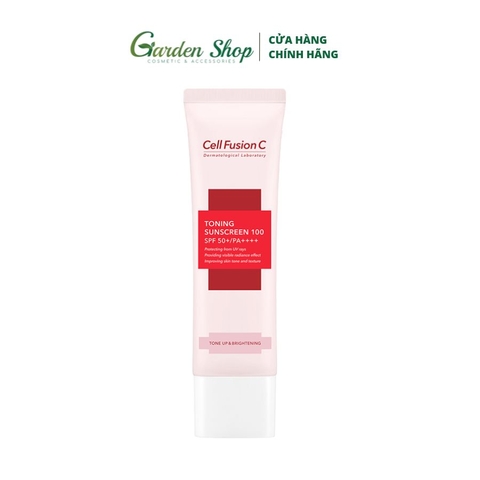 Kem Chống Nắng Nâng Tông Cell Fusion C Toning Sunscreen 100 SPF50+ Pa++++ 50ml