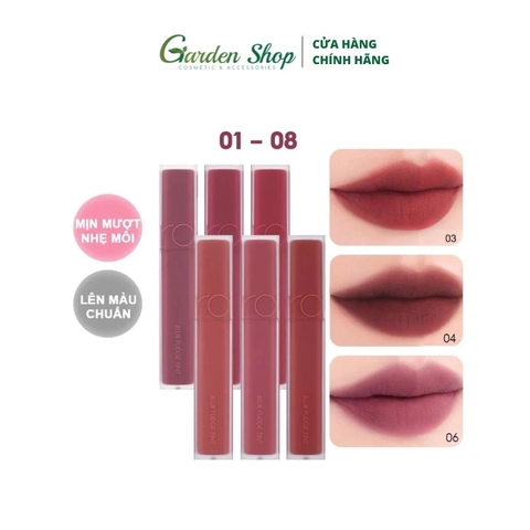 Son Kem Lì, Lên Màu Chuẩn, Mịn Môi Romand Blur Fudge Tint 5g