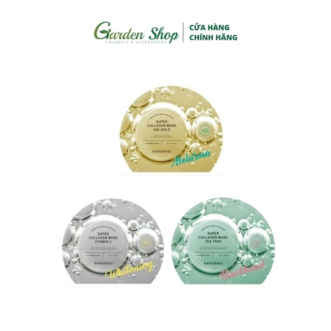 Mặt Nạ Banobagi Super Collagen Mask Wrinkle Improvement & Brightening 30g