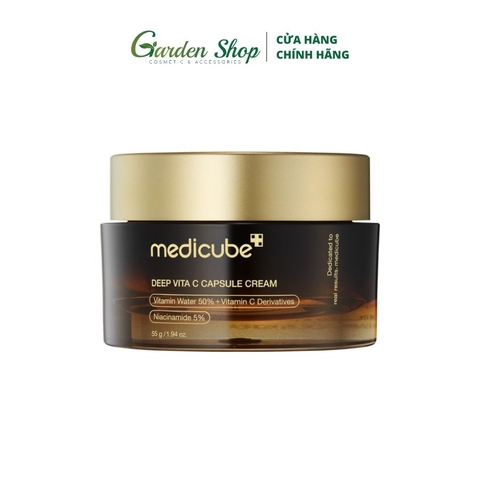 Kem Dưỡng Medicube Deep Vita C Capsule Cream Sáng Da, Mờ Thâm 55g