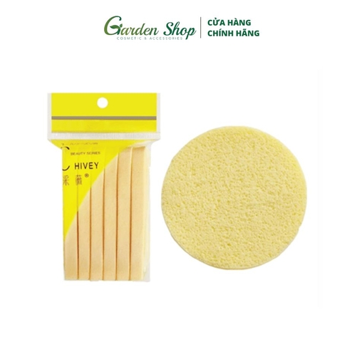 Gói mút Nở Rửa Mặt Chivey 12 miếng