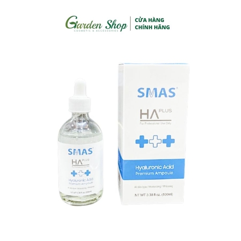 Serum Cấp Ẩm, Căng Bóng Sáng Da SMAS HA Premium Ampoule 100ml