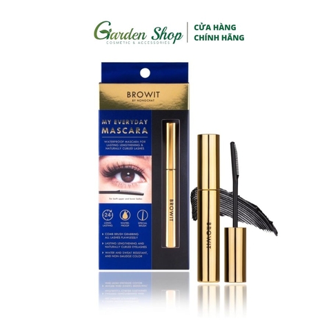 Mascara Chống Nước Browit by Nong Chat My Everyday Mascara Thái Lan 5.5g