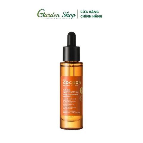 Tinh Chất Làm Sáng, Mờ Thâm Chiết Xuất Nghệ Hưng Yên Cocoon Hung Yen Turmeric Serum x2.2 Vitamin C 30ml