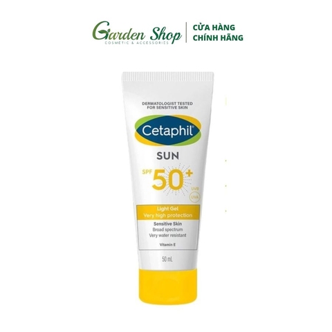 Gel Chống Nắng Dịu Nhẹ Cho Da Nhạy Cảm Cetaphil Sun SPF 50+ Light 50ml