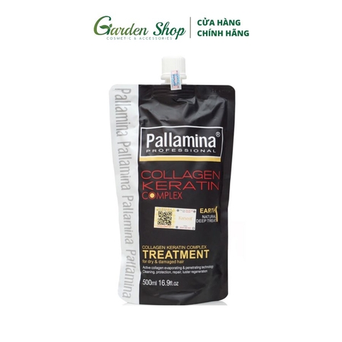 Kem Hấp Pallamina Collagen Keratin Complex Treatment 500ml