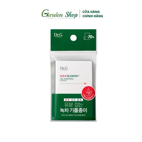 Giấy Thấm Dầu Dr.G R.E.D Blemish Oil Control Paper 70pcs