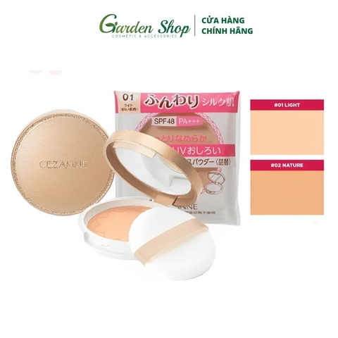 Phấn Phủ Cezanne UV Silk Cover Powder 10g