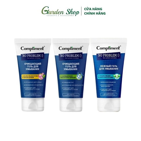 Sữa Rửa Mặt Giảm Mụn Compliment No Problem 200ml