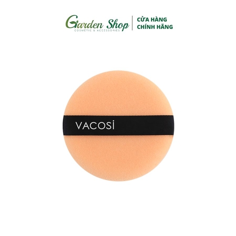Bông Phấn Khô Tròn Size Trung Vacosi Medium Round Puff - BP08