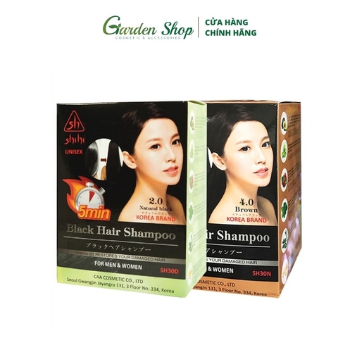 Dầu Gội Nhuộm Phủ Bạc SHIHI