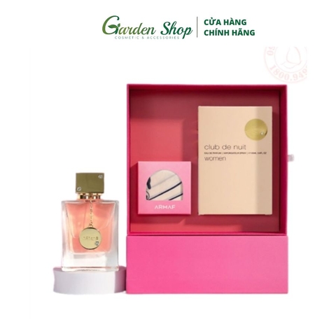Set Nước Hoa Nữ Kèm Khăn Lụa Và Thiệp Armaf Club De Nuit Woman EDP 105ml