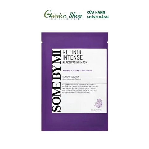 Mặt Nạ Giấy Retinol Chống Lão Hóa Some By Mi Retinol Intense Reactivating Mask 22g