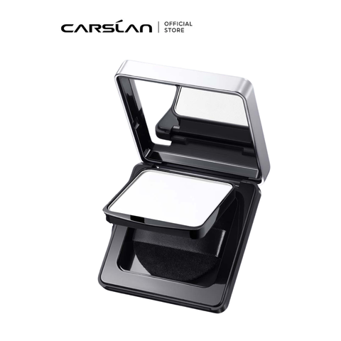 Phấn Nén Kiềm Dầu, Chống Nước Carslan Black Magnet Soft Mist Powder 8g (02 vỏ xám) - Trong suốt