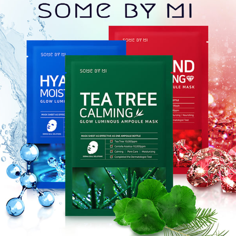 Mặt Nạ Giấy Ngừa Mụn, Phục Hồi, Dưỡng Sáng Da Cao Cấp Hàn Quốc Some By Mi Mask Sheet