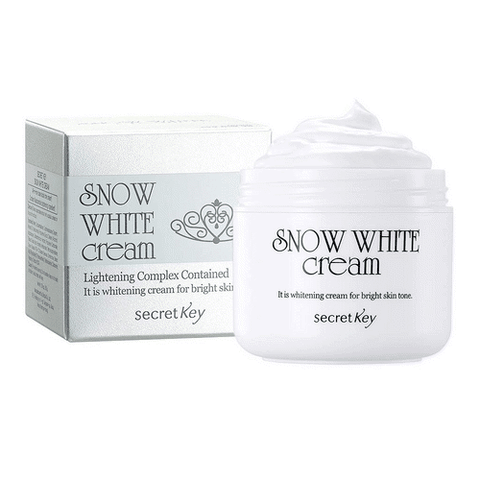Kem Nâng Tông Dưỡng Trắng Da Secret Key Snow White Cream 50g