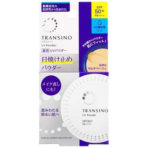 Phấn Phủ Transino UV Powder SPF50 PA++++ 12g