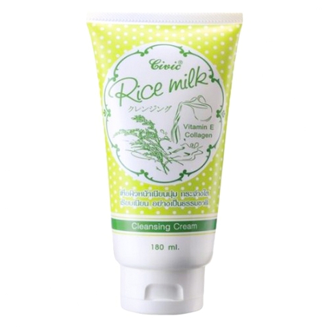 Sữa Rửa Mặt Từ Gạo Civic Rice Milk Cleansing Cream Thái Lan 180ml
