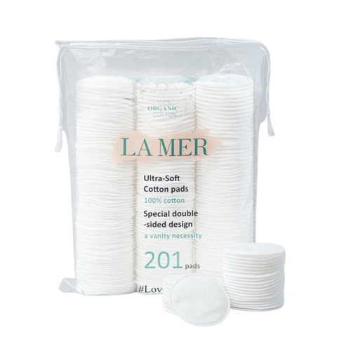 Bông Tẩy Trang 100% bông cotton tự nhiên Lamer 201 miếng