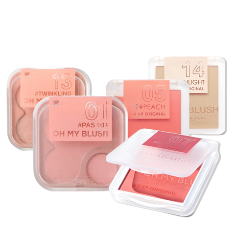 Phấn Má Hồng Kèm Highlight Oh My Blush 2in1 4.3g