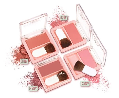 Phấn Má Hồng Silkygirl Blush Hour 3g