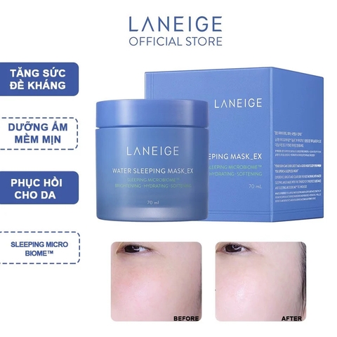 Mặt Nạ Ngủ Dưỡng Ẩm Laneige Water Sleeping Mask EX 70ml