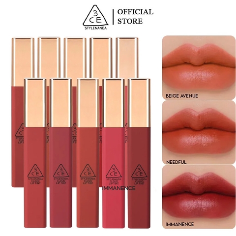 Son Kem Siêu Lì, Mịn Môi 3CE Cloud Lip Tint Walking In The Cloud 4g