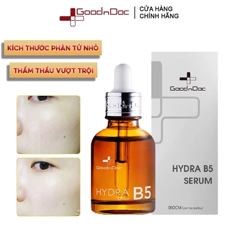 Tinh Chất Dưỡng Ẩm, Hỗ Trợ Phục Hồi Da GoodnDoc Hydra B5 30ml