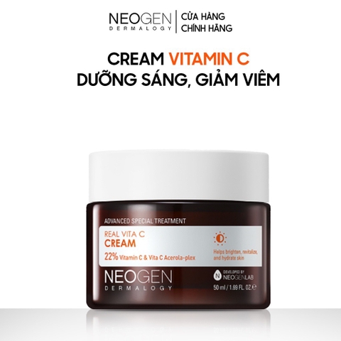Kem Dưỡng Vitamin C Làm Sáng Da, Mờ Thâm Mụn, Ngăn Ngăn Lão Hóa Neogen Dermalogy Real Vitamin C Cream 50ml