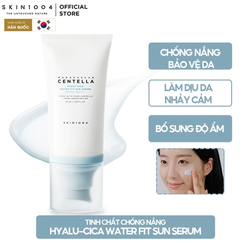Tinh Chất Chống Nắng Skin1004 Madagascar Centella Hyalu-cica Water-fit Sun Serum SPF50+ PA++++ 50ml