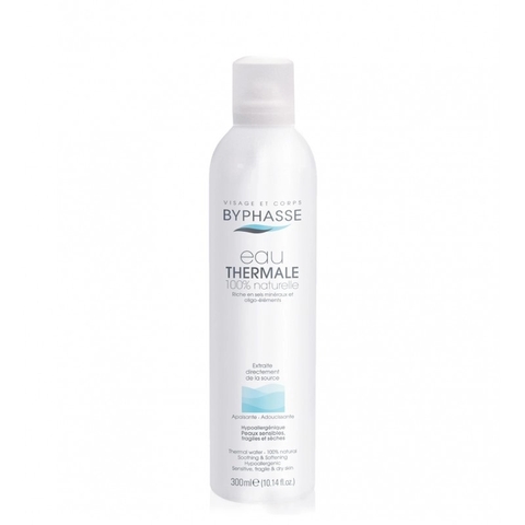 Xịt khoáng Byphasse Eau Thermale 100% Naturelle 300ml 