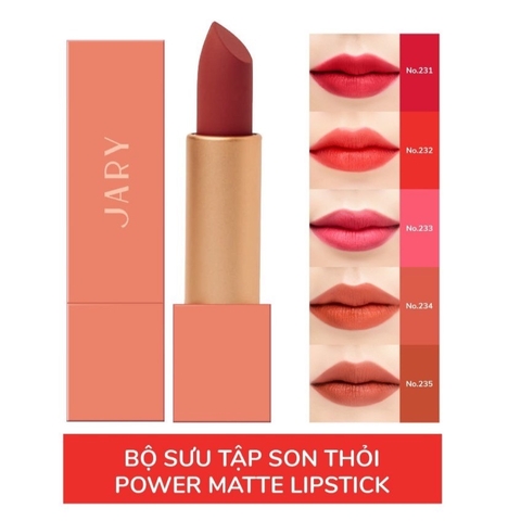 Son Thỏi Lì Jary Power Matte Lipstick