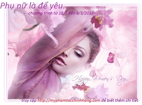 Chương trình khuyến mại 8/3 