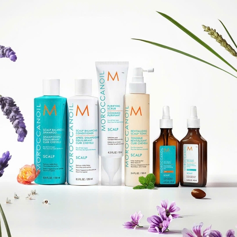 MOROCCANOIL RA MẶT BỘ SẢN PHẨM CHĂM SÓC CHO DA ĐẦU