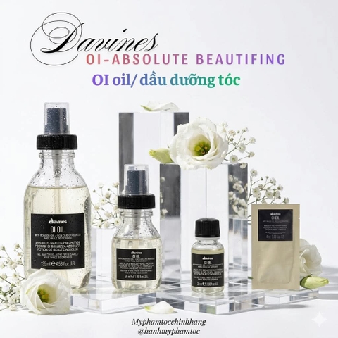 DẦU DƯỠNG TÓC HOÀN MỸ DAVINES OI ABSOLUTE 20ml 50ML 135ml