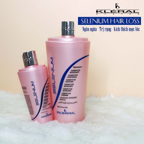Dầu gội chống rụng tóc KLERAL Dermin Plus Reinforcing Shampoo tăng cường sợi tóc