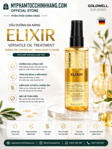Dầu dưỡng tóc Goldwell Elixir Versatile Oil Treatment 100ml