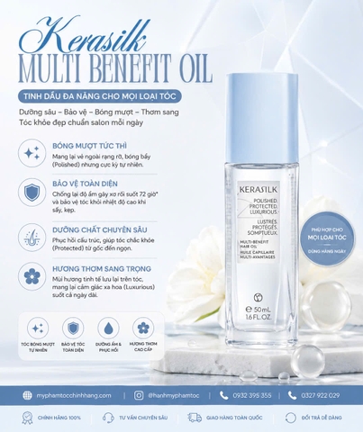 Tinh dầu đa công dụng Kerasilk Multi-Benefit Hair Oil 50ml