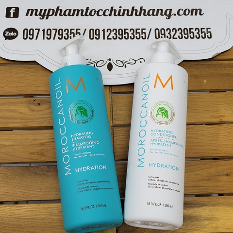 DẦU GỘI XẢ HẤP MOROCCANOIL DƯỠNG ẨM HYDRATION 250ML - 500ML - 1000ML