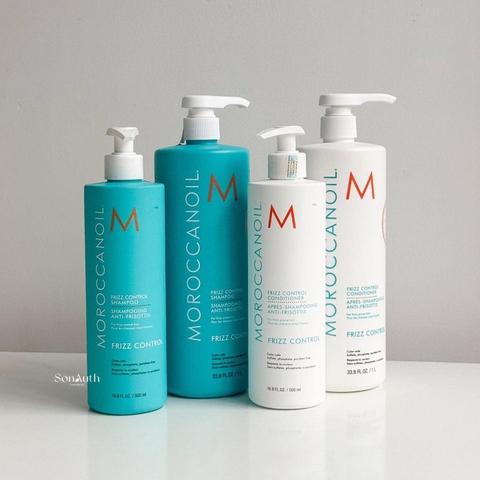 Dầu Gội, Dầu Xả Moroccanoil Suôn Mượt Kiểm Soát Xù Frizz Control Shampoo, Conditioner