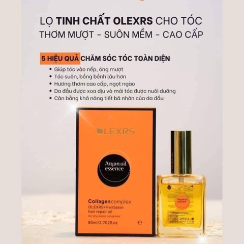 Tinh Dầu Dưỡng Tóc Olexrs Hair Salon Collagen Complex 80ml