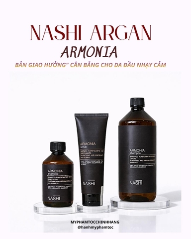 Dầu gội làm sạch da đầu dầu, gàu và khô Nashi Armonia Purifying 250ml/ 1000ml