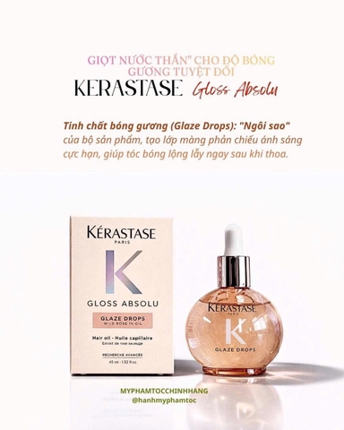 Tinh dầu dưỡng bóng Kerastase gloss absolu 45ml