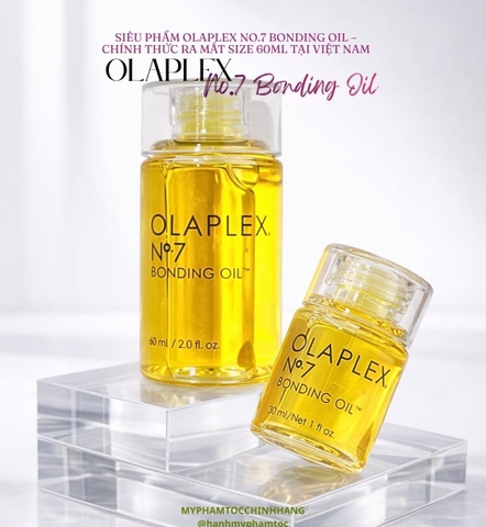Tinh dầu dưỡng tóc phục hồi OLAPLEX số 7 (Olaplex No.7 Bonding Oil) 30ml/ 60ml