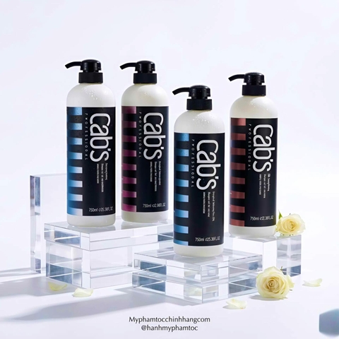 Dầu gội và dầu xả CAB'S dinh dưỡng, giảm rụng hoặc giảm gầu 750ml