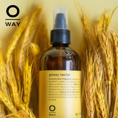 Tinh dầu Oway Glossy Nectar dưỡng tóc mềm mượt 160ml